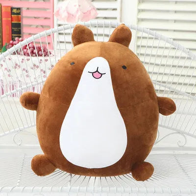 Cute creative plush toy brown bear 40cm super soft short plush PP cotton filling