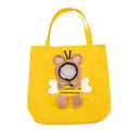 Little Bee Design pet carrier bag for cats and dogs in blue colour
