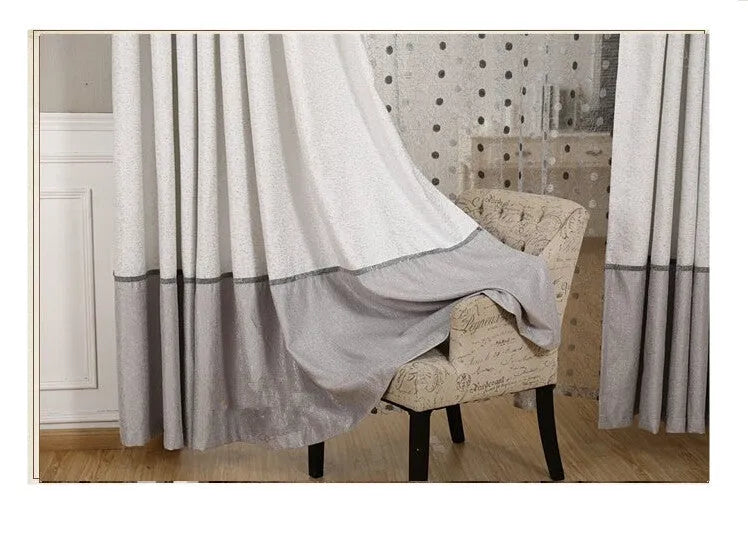 Single blackout curtain panel showing hook, Korean hook, and ring hanging style options.