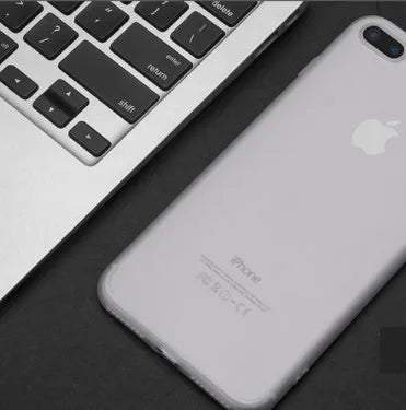TPU silicone mobile phone case for iPhone 7 8 6 6S in black, blue, red, or white colour.