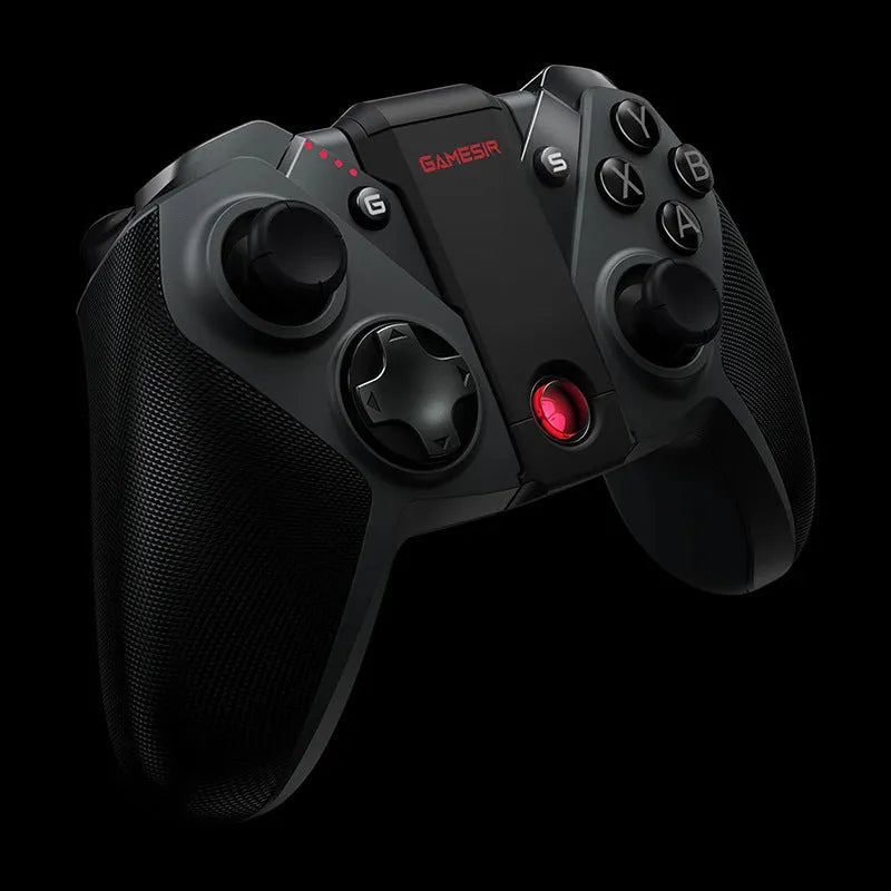 Black Gaishi chicken game controller with type-C connection and ABS plastic construction