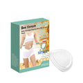 Pack of four bee venom and angelica sinensis microneedle patches for skin contouring.