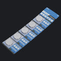 CR2032 lithium button battery 5-pack for electronic scales and remote controls