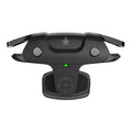 Black F5 wireless game controller for mobile phones, showing joystick and buttons.