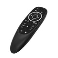 G10 series intelligent voice remote control with silicone buttons measuring 164mm in length