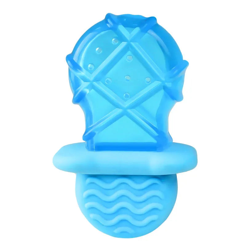 Dog cooling popsicle toy set with water-filled ice sticks including pacifier, popsicle and ring designs