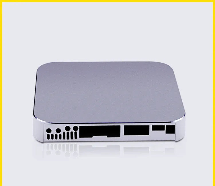 All aluminum alloy mini vertical chassis for HTPC and industrial router, 19.9cm, in black silver pink