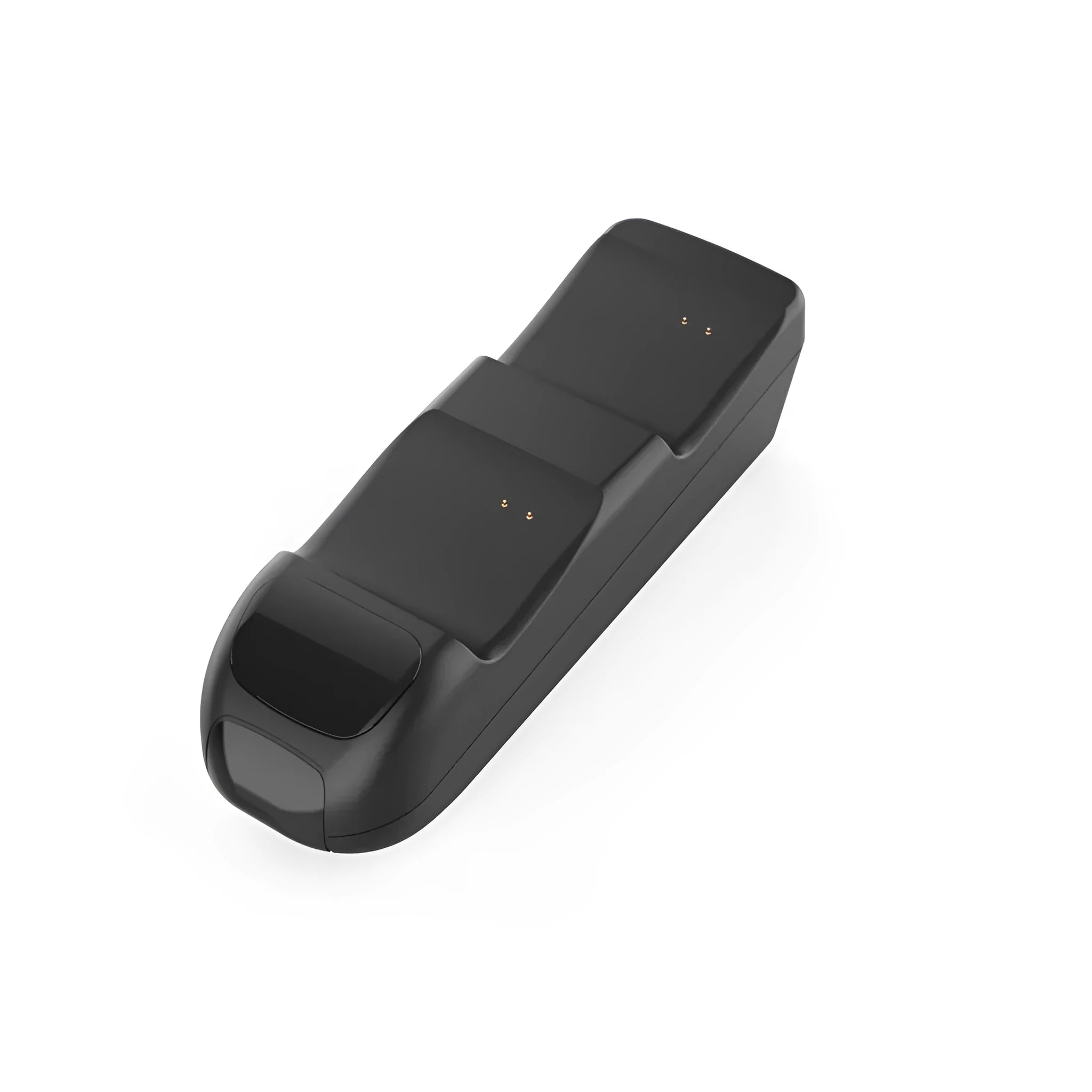 Black Xbox Series X dual controller wireless charging station with LED lights and Type-C cable.