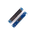 Digital tube display module control module blue black 82x15x12mm shell 5V PCB