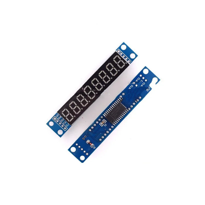 Digital tube display module control module blue black 82x15x12mm shell 5V PCB