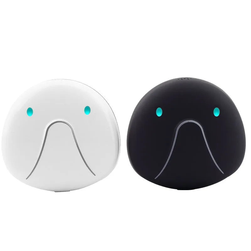 F9 Pet GPS Tracker smart mini waterproof anti lost collar tracker in black, 49x46x20 mm size, polymer battery 500 mAh