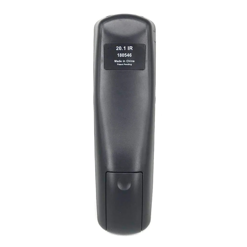 Black DISH Network universal flat remote control compatible with code 20.1 satellite receivers