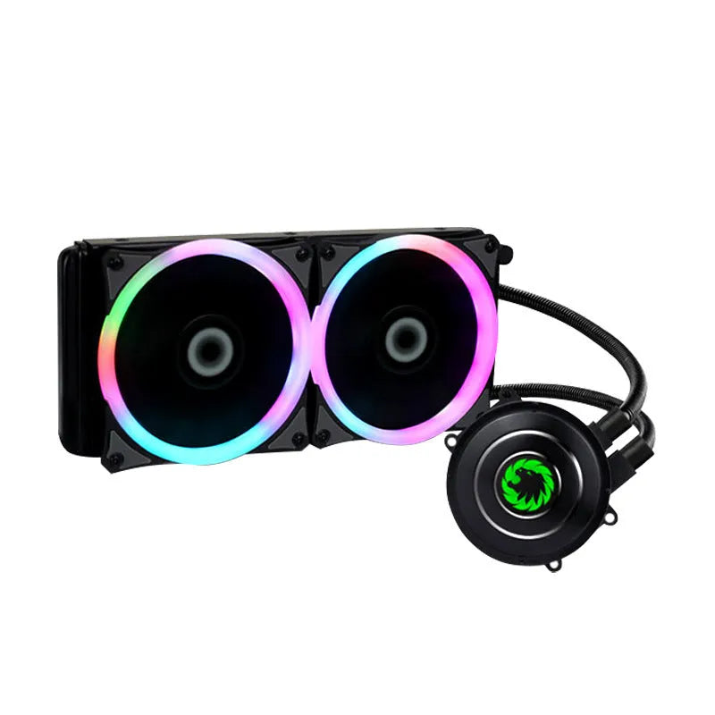 Iceberg 240 Phantom Cool Version black CPU water cooler with 240mm radiator and ARGB fan