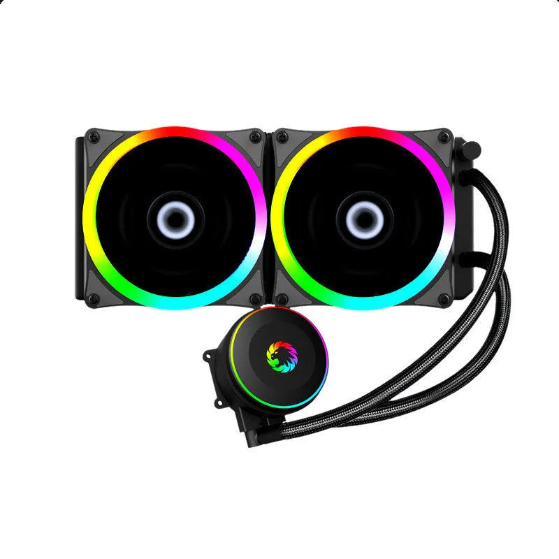 Iceberg 240 Phantom Cool Version black CPU water cooler with 240mm radiator and ARGB fan