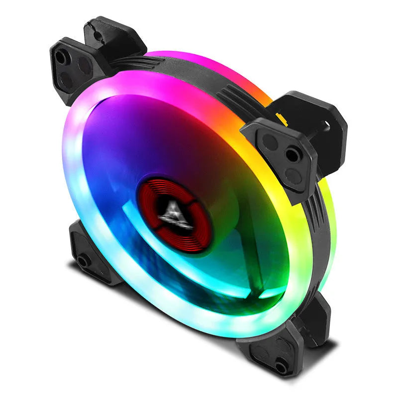 Camouflage pattern RGB colour changing 12cm PC chassis cooling fan