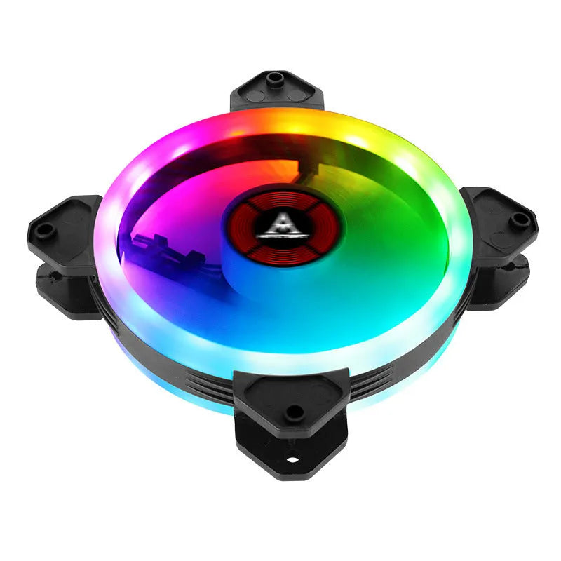 Camouflage pattern RGB colour changing 12cm PC chassis cooling fan
