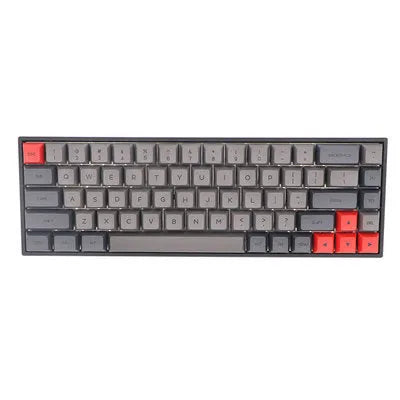68-key PBT mechanical keyboard keycap set in various colours showing double-shot legends