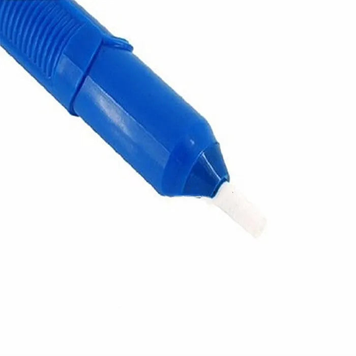 GS-107 manual solder sucker device for electronics desoldering work in blue, gold or silver