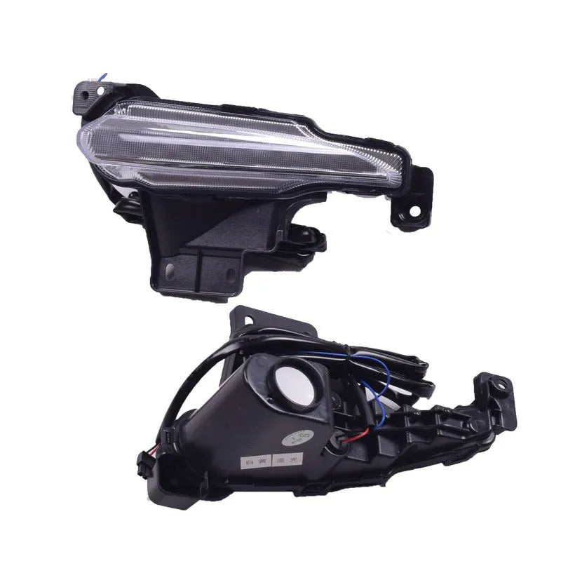 Angkesaila LED daytime running light for Mazda 3 2017, 6000K white light, ABS housing, 10W LED