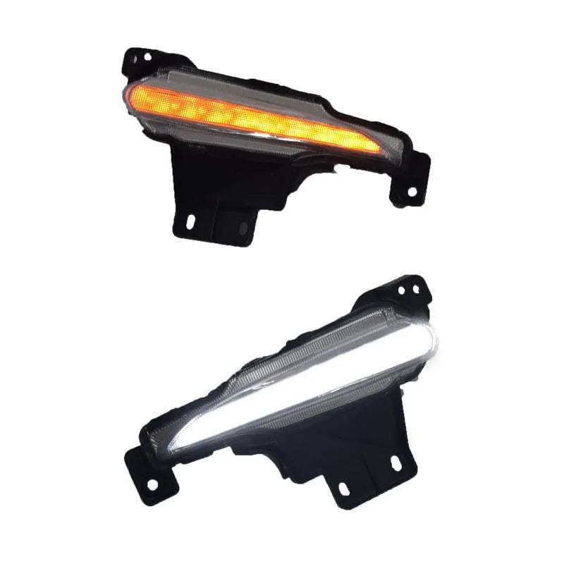 Angkesaila LED daytime running light for Mazda 3 2017, 6000K white light, ABS housing, 10W LED