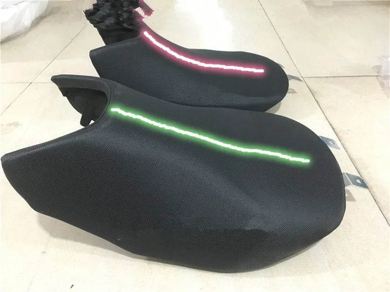 New heightening front and rear cushion set with seat bag for Fortune Wings TRK502/X and BJ500GS-A/5D motorcycles