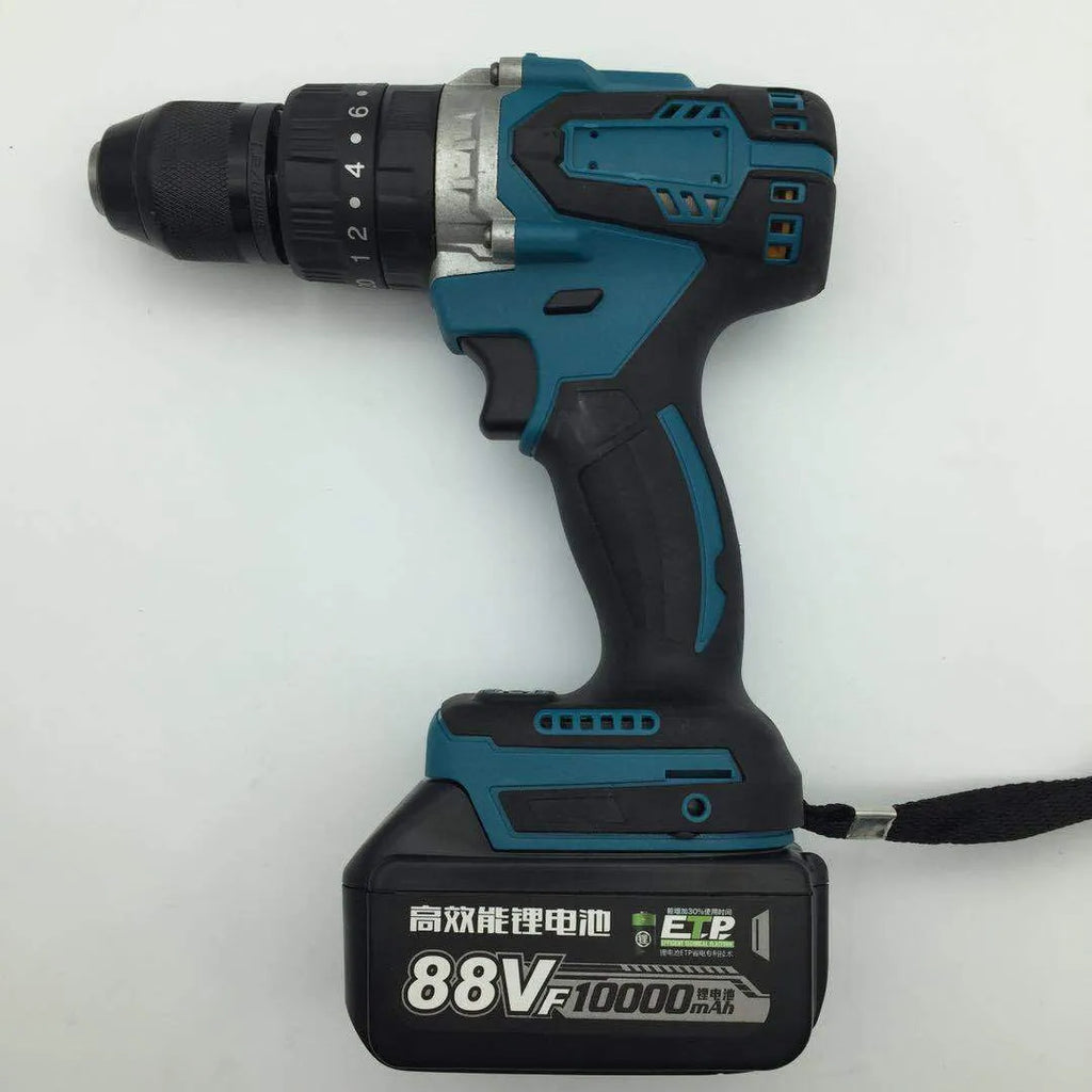 21V cordless impact drill and electric screwdriver tool with 13mm chuck