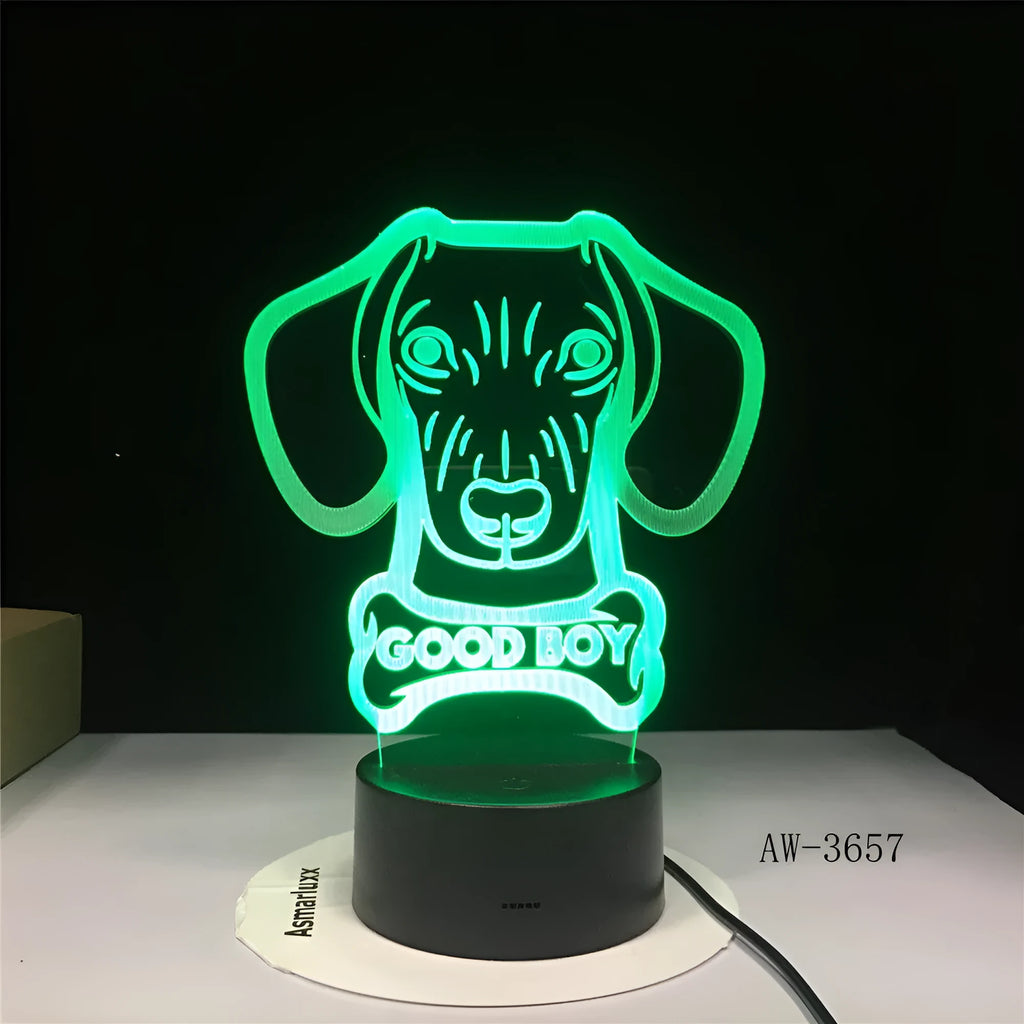 Colourful gradient remote control LED table lamp with acrylic shade on ABS base