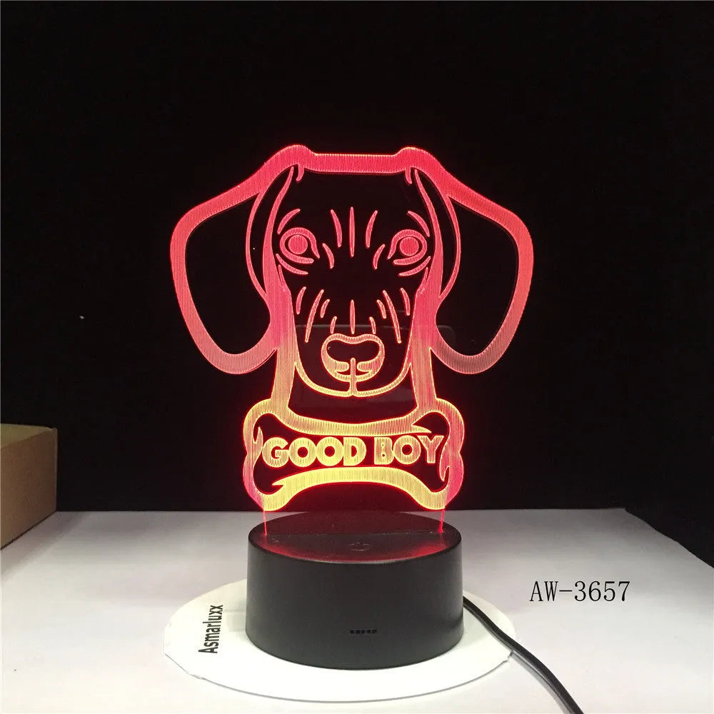 Colourful gradient remote control LED table lamp with acrylic shade on ABS base
