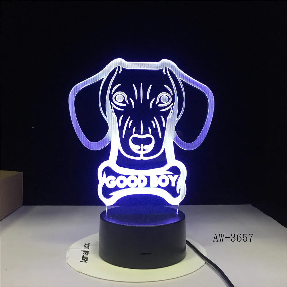 Colourful gradient remote control LED table lamp with acrylic shade on ABS base