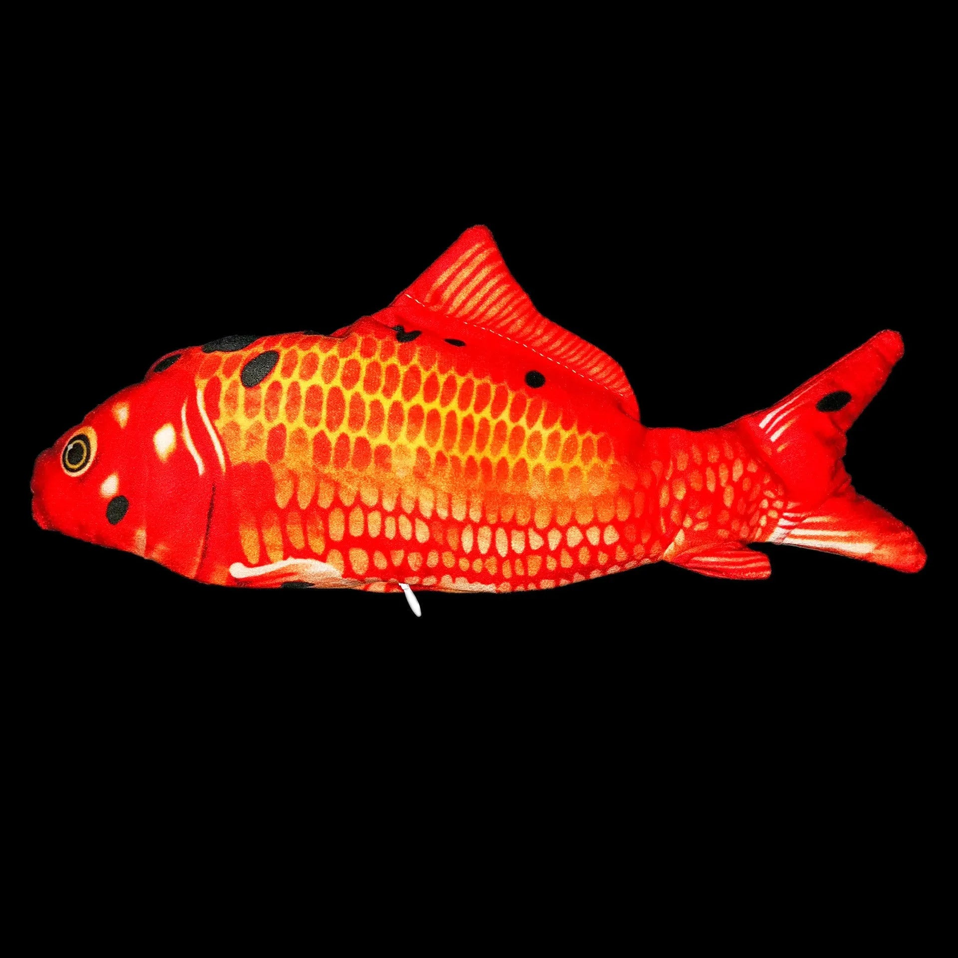 30cm long multicolour electric jumping fish simulation cat toy with USB cable