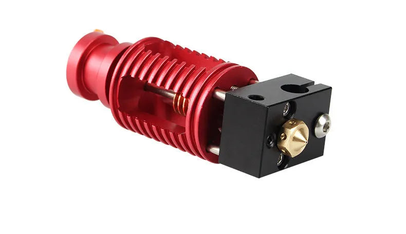 Upgraded Seal 3D printer extruder with Dragon hotend, brass nozzles, orange buckle and wrenches