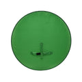 Foldable reflector for chair photography in green nylon with steel spring frame, 150x200cm