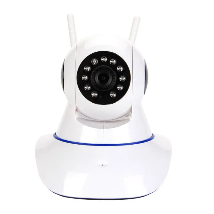 Wireless indoor dome camera with 1080P HD resolution and 3.6mm lens in plastic case