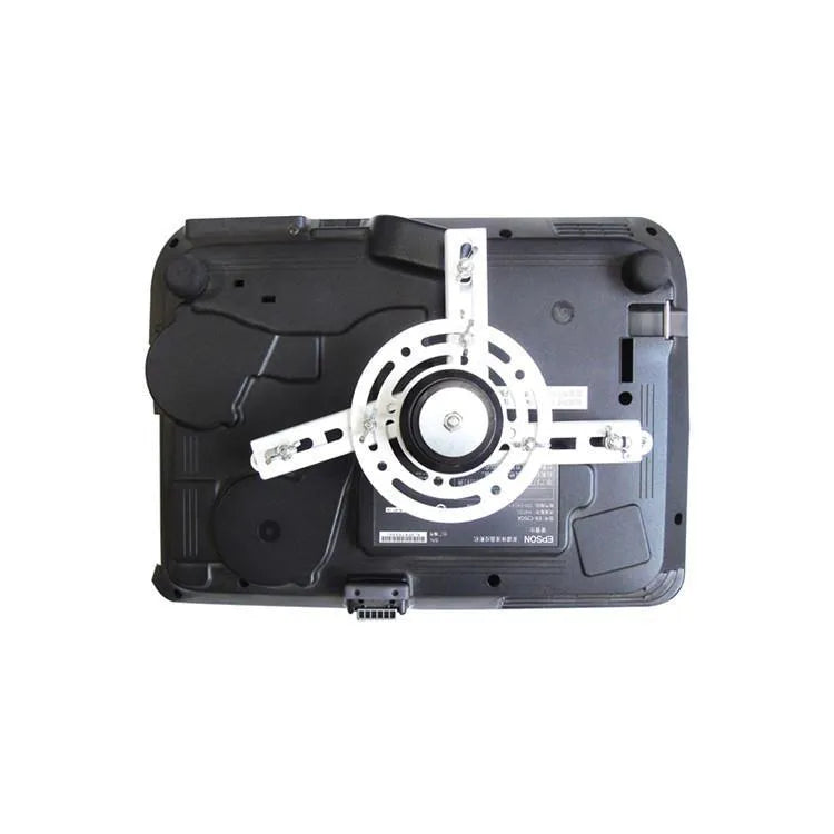 Electric projector lifting hanger with ultra-thin chassis and wireless remote control for ceiling mounting