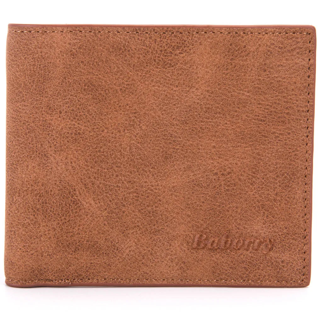 Fashion RFID mens wallet small mini wallet purse with zippered coin bag in black PU leather