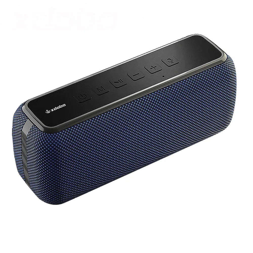 Sound Big X8 subwoofer Bluetooth speaker with dual 30W drivers, 6600mAh battery, available in Black
