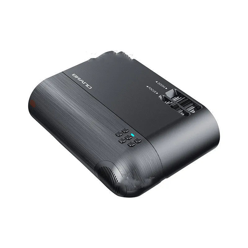 Portable Android WiFi projector with wireless mobile connectivity and 8K lens for home cinema use