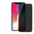 Tempered glass privacy screen protector for iPhone with anti-peeping, scratch-resistant features.
