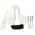 Silver-colour electric chain grinder accessories with metal construction for band saw blade sharpening