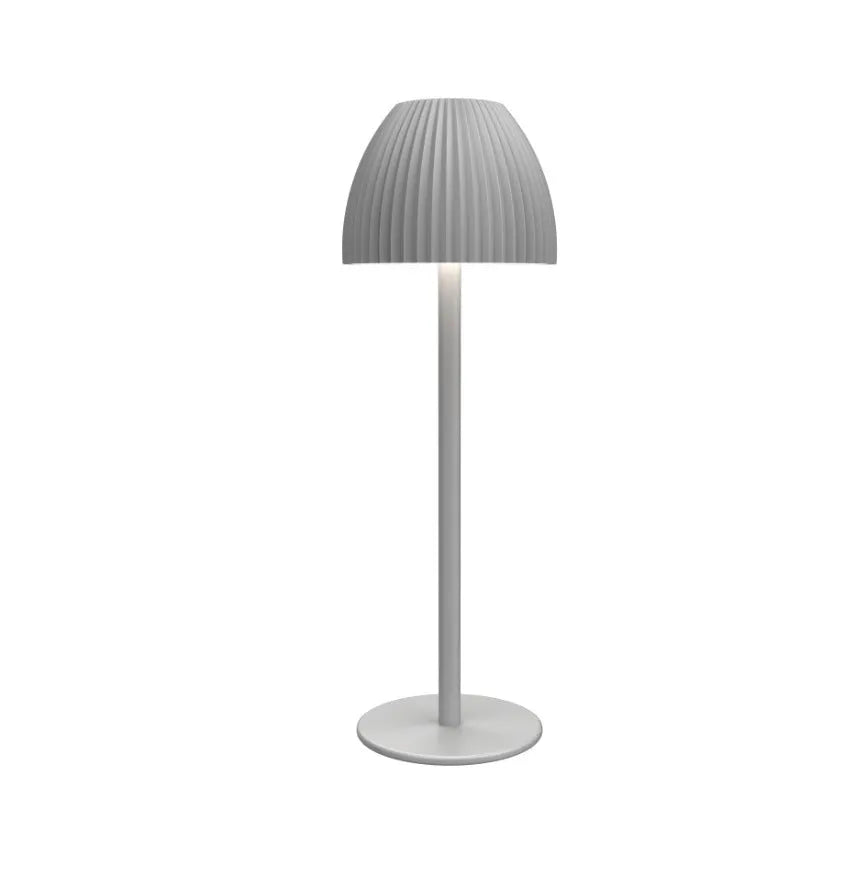 Modern black rechargeable night lamp with dimming function and decorative ins pattern design