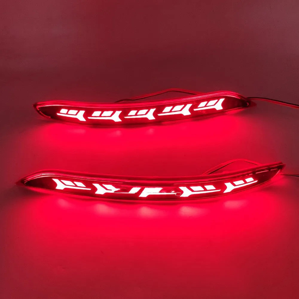 Volkswagen Sagitar rear bumper LED light with scan flowing water pattern