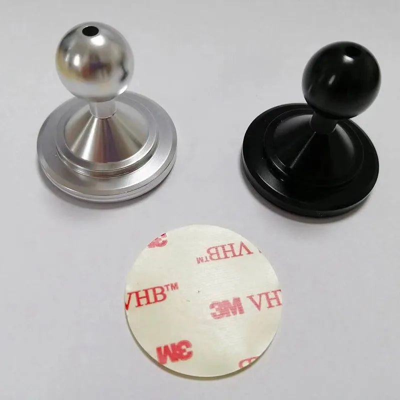 Aluminium alloy instrument panel base plate in universal design with black or silver finish options