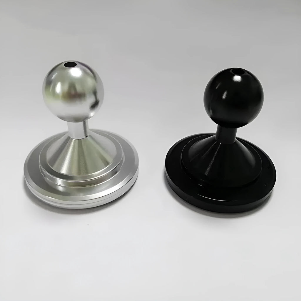 Aluminium alloy instrument panel base plate in universal design with black or silver finish options
