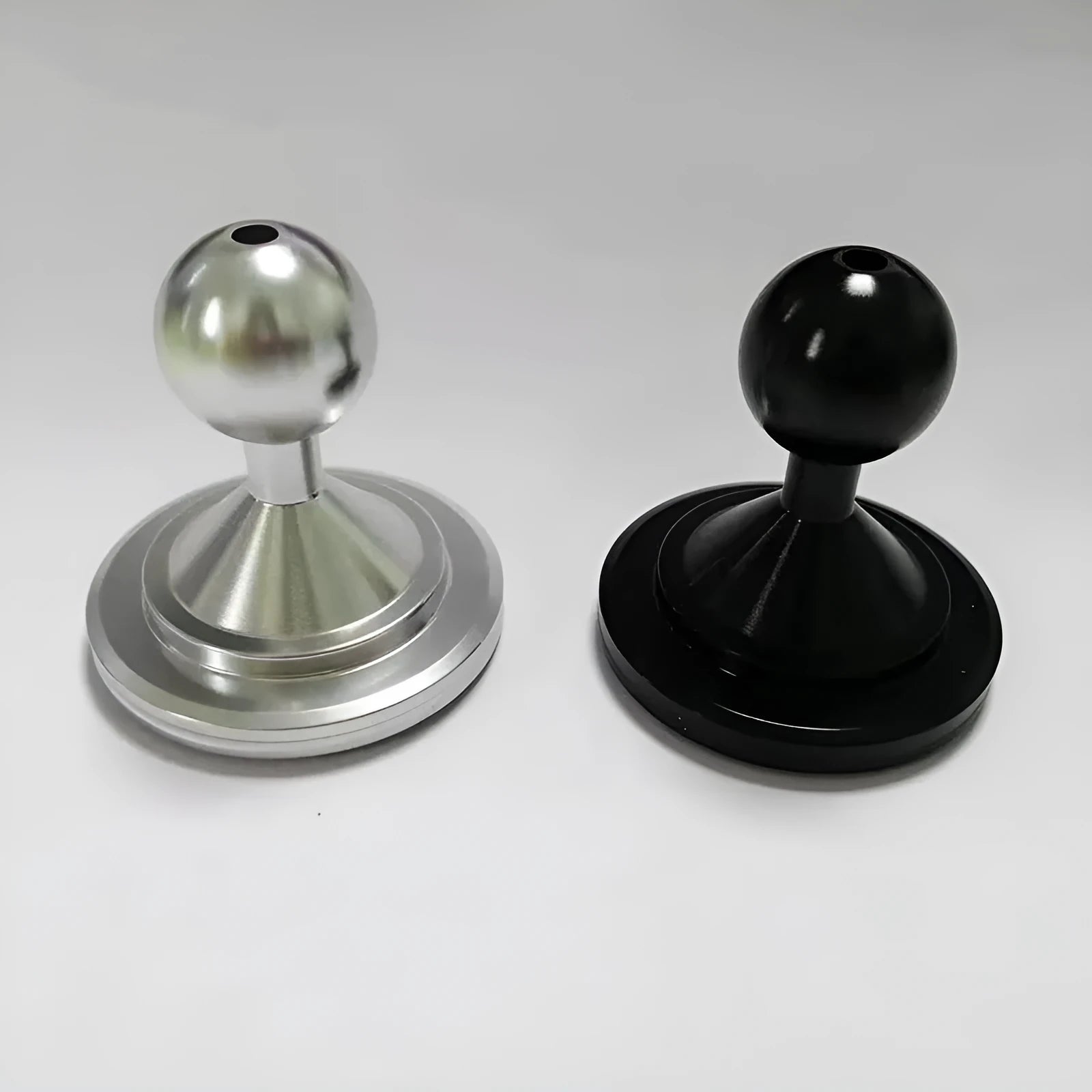 Aluminium alloy instrument panel base plate in universal design with black or silver finish options