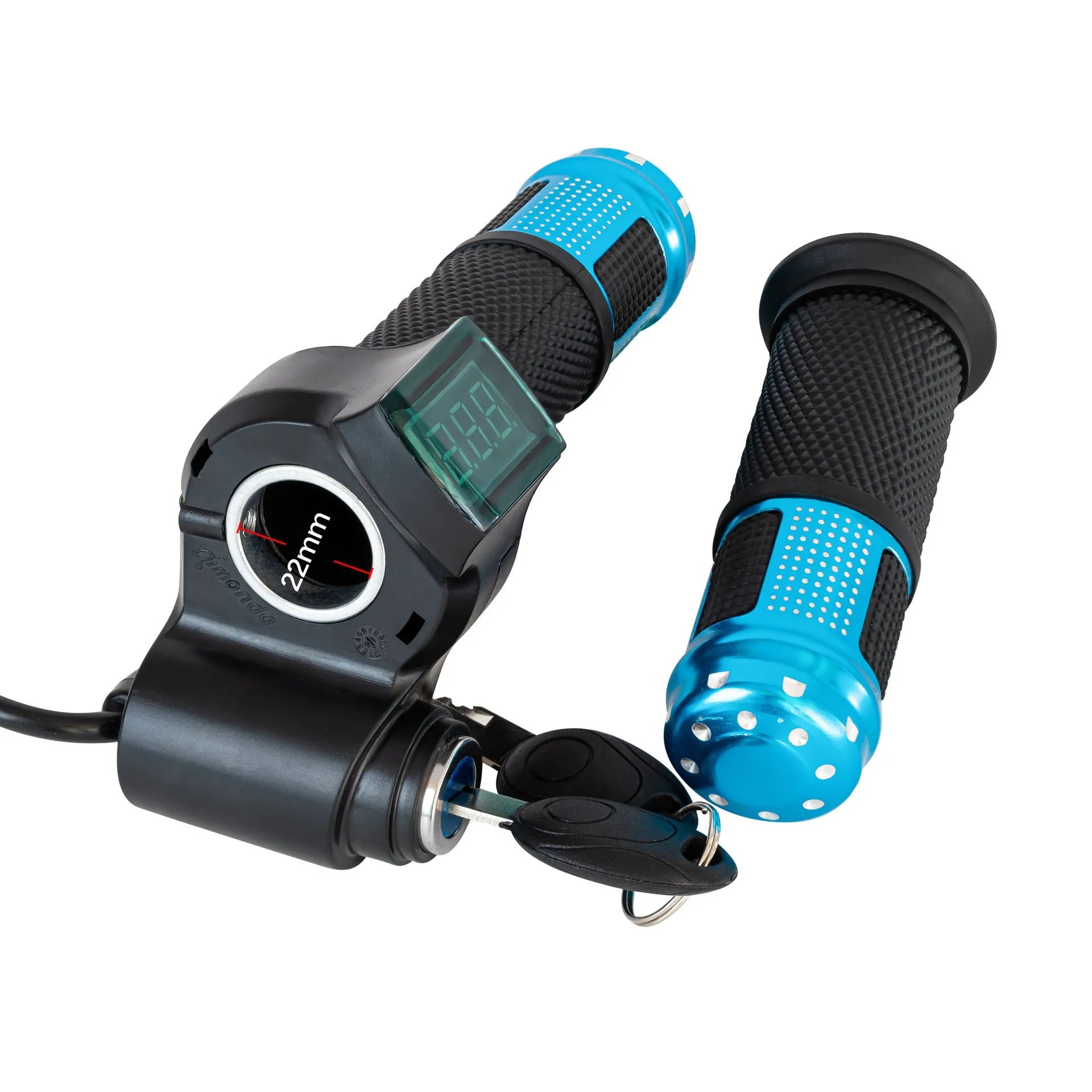 Electric scooter handlebar replacement section in multiple colours with waterproof IPX4 rating