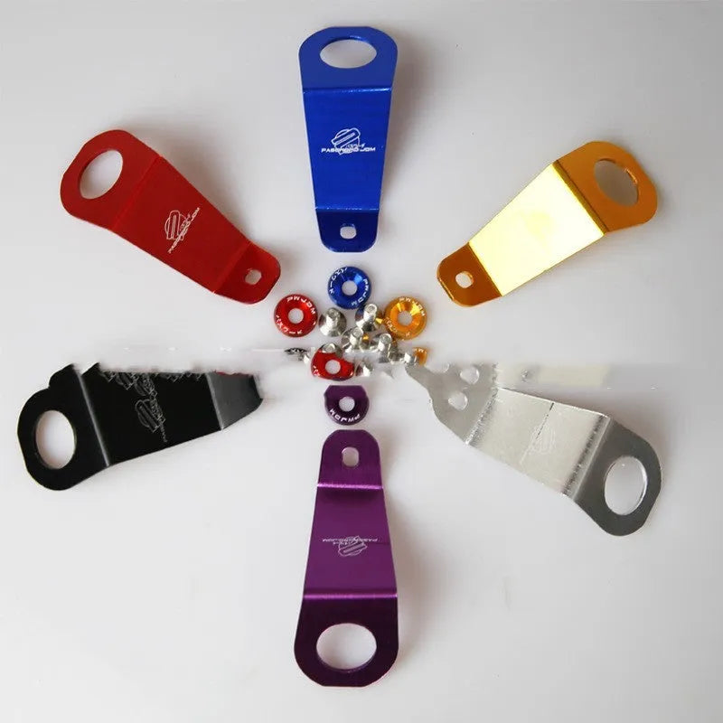 Anodised aluminium radiator bracket for Honda Civic EG models in six colour options
