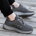 Breathable non-slip mom shoes with mesh upper and elastic band closure in various colours