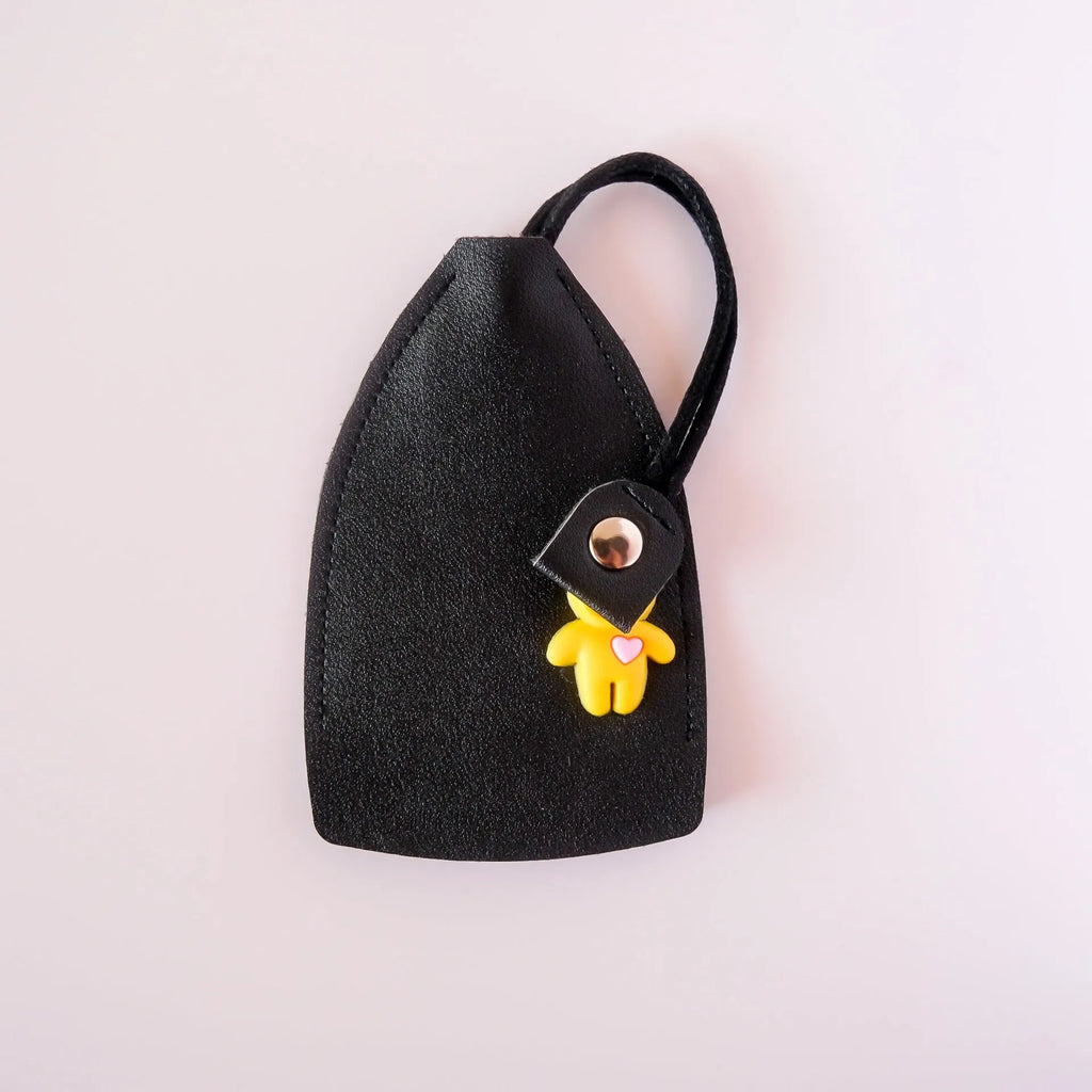 Universal large capacity car key case in multiple colours with anti-theft and card storage features
