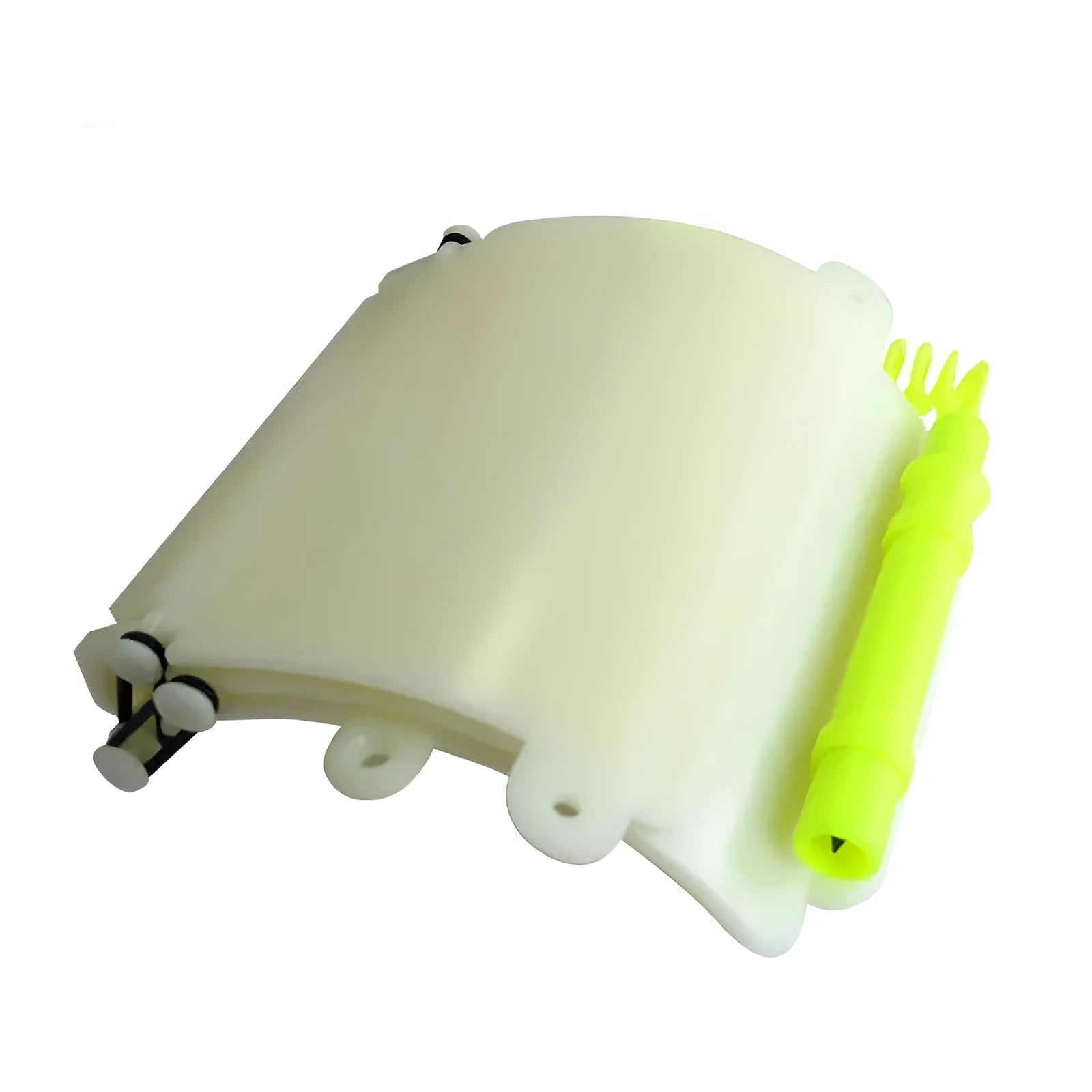 White luminous underwater writing wristboard for scuba diving communication with pencil