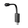 V380 wireless USB HD camera in black, showing compact rectangular design.